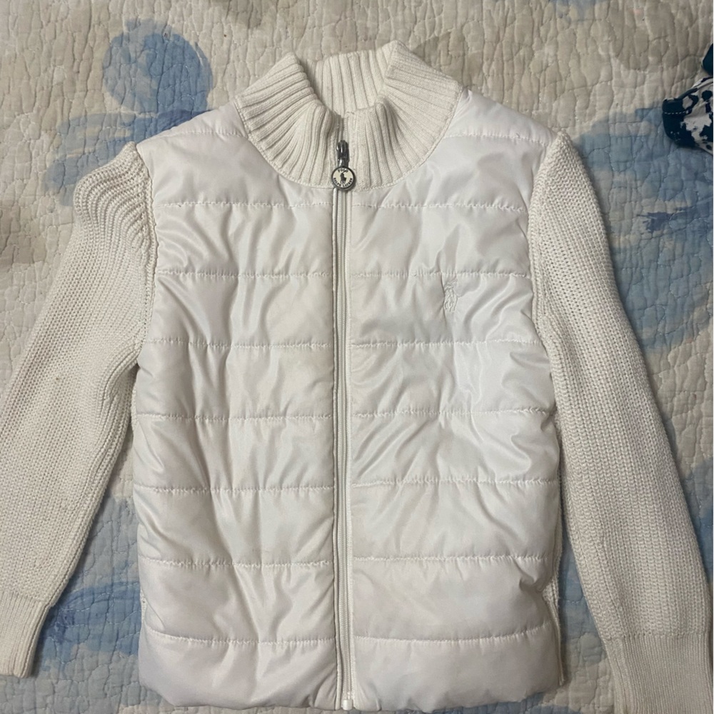 Beautiful white Ralph Lauren jacket